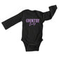 Country Baby Puff Print  - Baby Long Sleeve Bodysuit