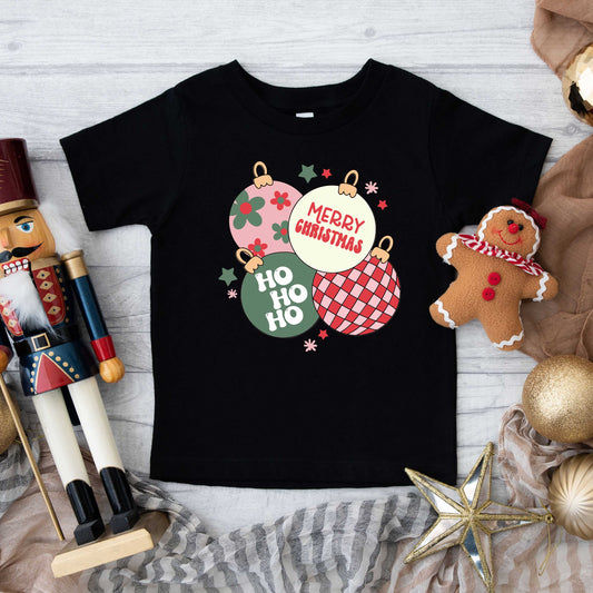 Christmas Ornaments | Toddler Graphic Short Sleeve Tee