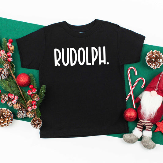 Rudolph Bold | Toddler Graphic Short Sleeve Tee