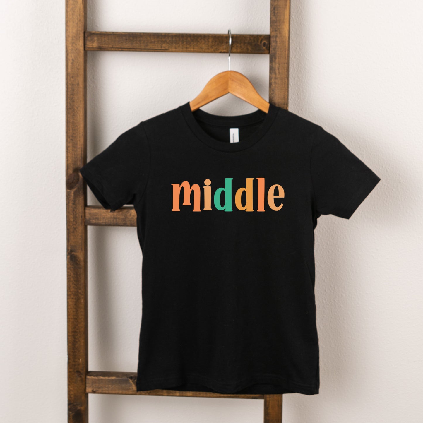 Middle Colorful | Youth Graphic Short Sleeve Tee