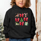 Coquette Christmas Collage | Toddler Graphic Hoodie