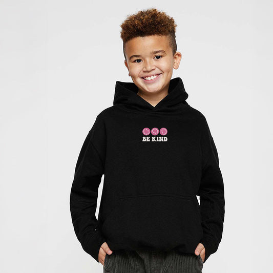 Embroidered Be Kind Turning Smiles | Youth Graphic Hoodie