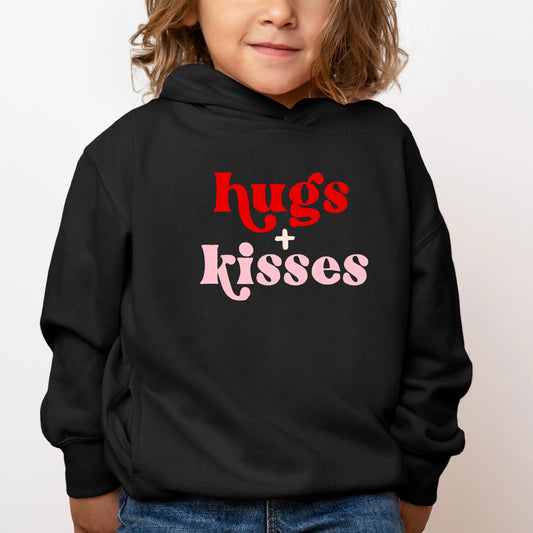 Hugs And Kisses | Toddler Graphic Hoodie