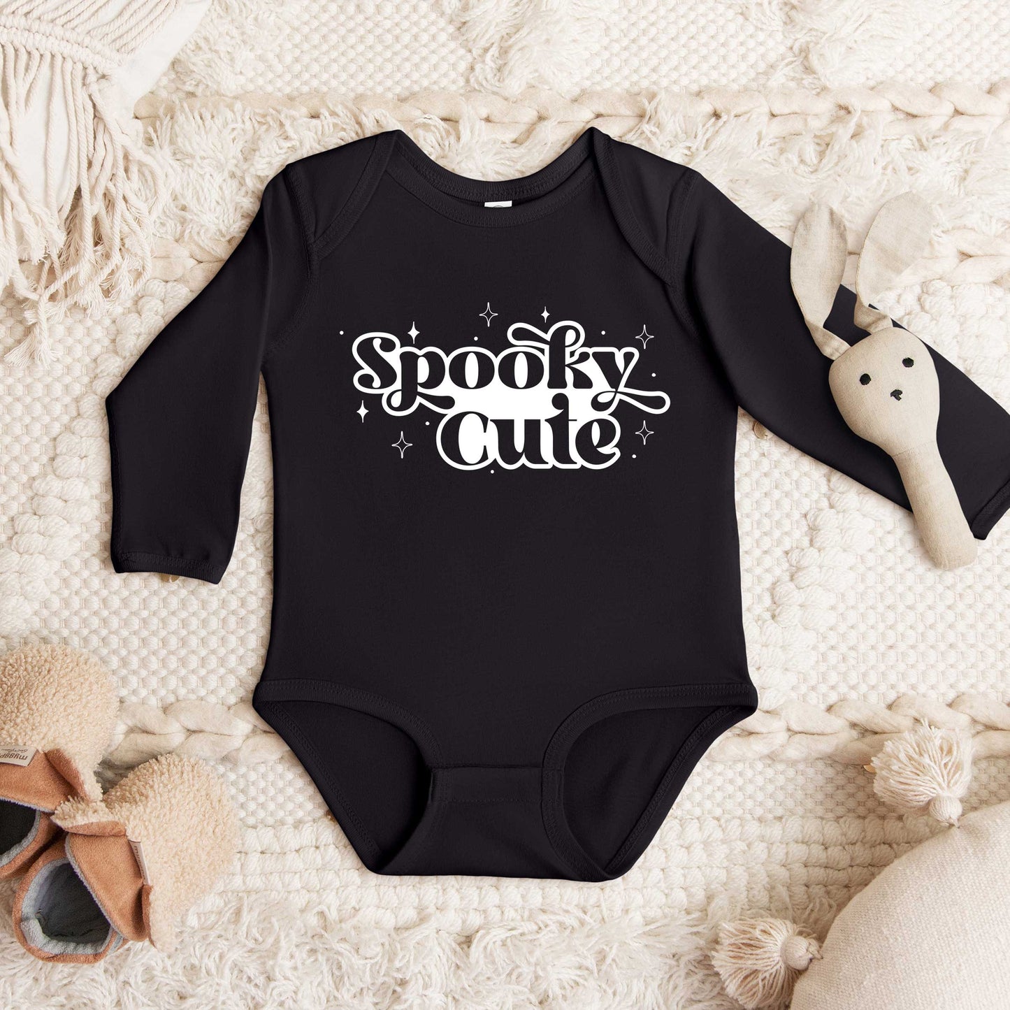 Spooky Cute DIamonds | Baby Graphic Long Sleeve Onesie