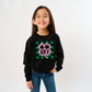 Lucky Clover Checkered | Youth Ultra-Soft Graphic Sweatshirt