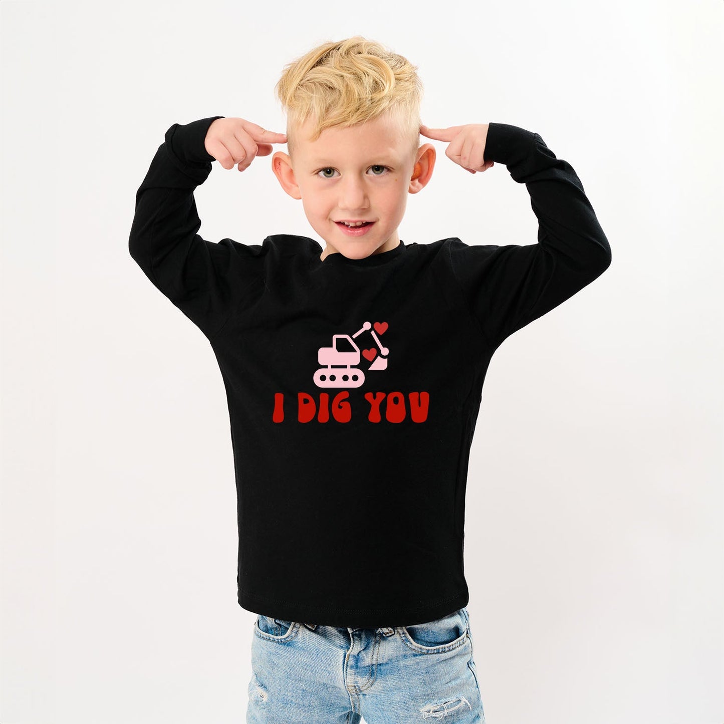 I Dig You | Youth Graphic Long Sleeve Tee