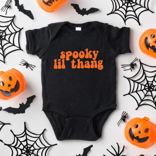 Spooky Lil Thang | Baby Graphic Short Sleeve Onesie