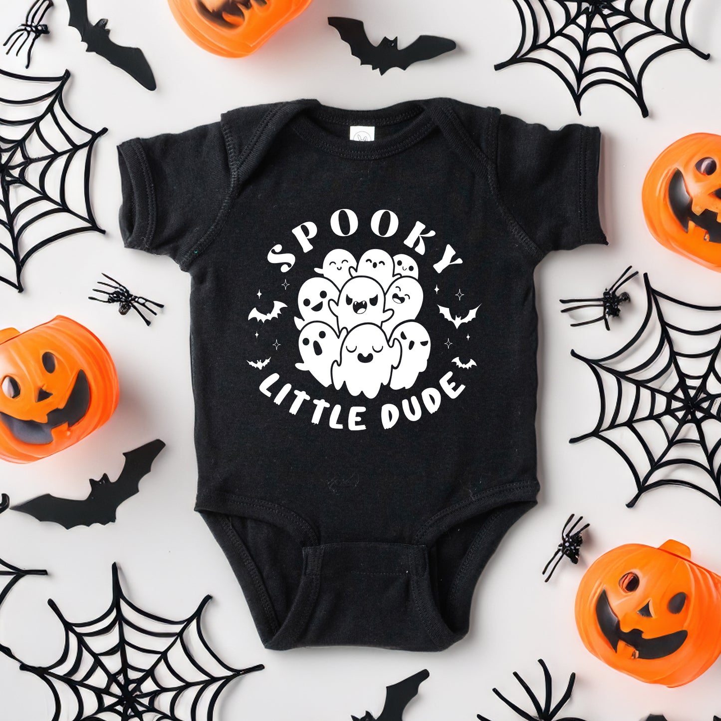 Spooky Little Dude | Baby Graphic Short Sleeve Onesie