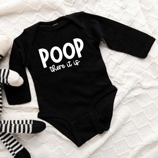 Poop There It Is | Baby Long Sleeve Onesie