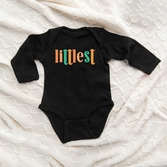 Littlest Colorful | Baby Graphic Long Sleeve Onesie