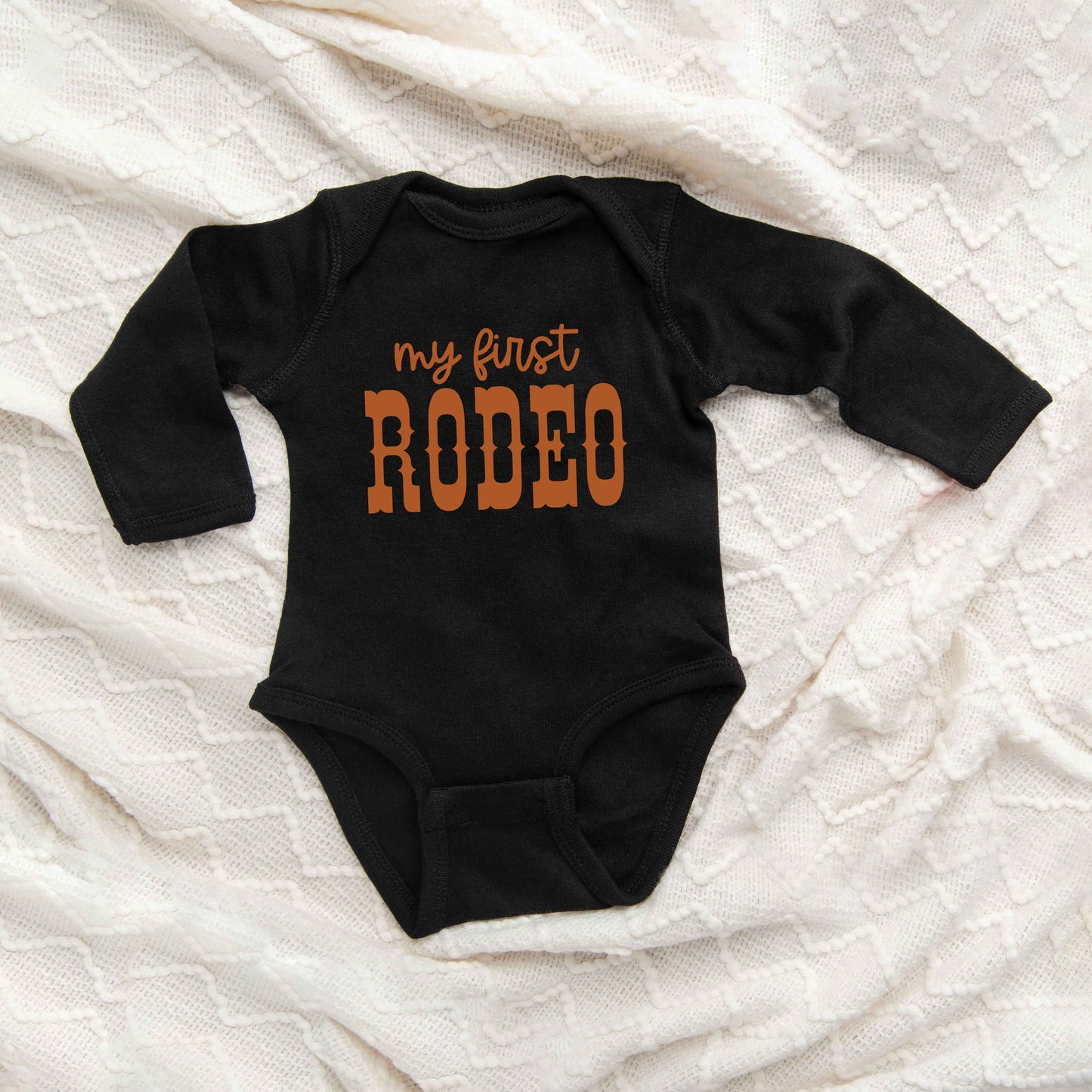 My First Rodeo | Baby Long Sleeve Onesie