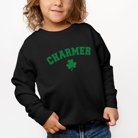 Charmer Clover | Youth Ultra-Soft Graphic Sweatshirt