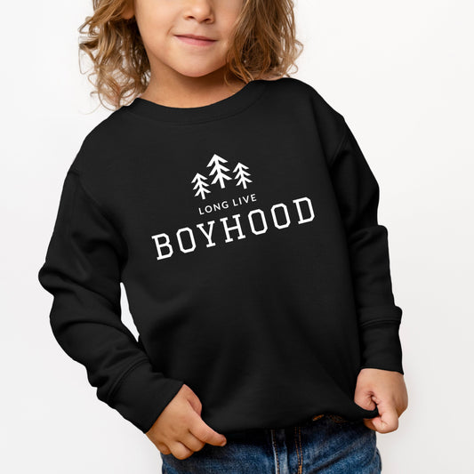 Long Live Boyhood | Toddler Graphic Sweatshirt