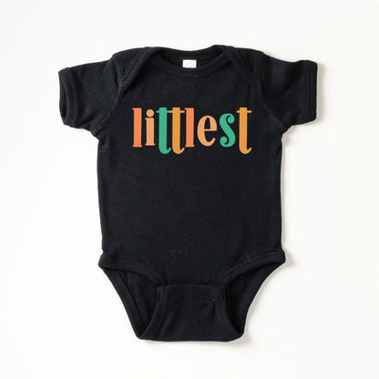 Littlest Colorful | Baby Graphic Short Sleeve Onesie