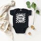 Rad Little Dude Checkered | Baby Graphic Short Sleeve Onesie