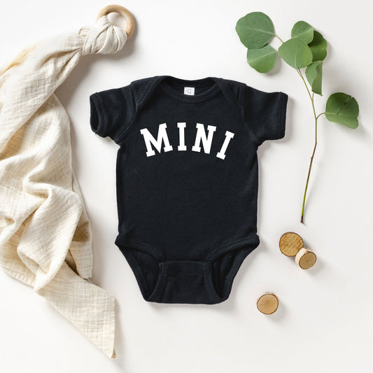 Mini Arched | Baby Graphic Short Sleeve Onesie