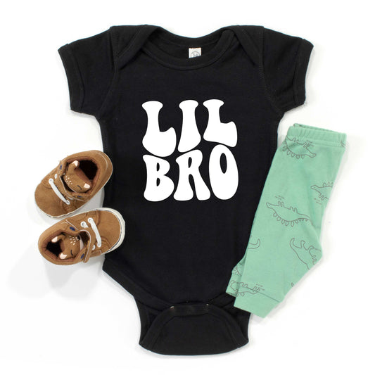 Lil Bro Wavy | Baby Graphic Short Sleeve Onesie