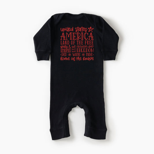 4th of July Subway | Baby Romper