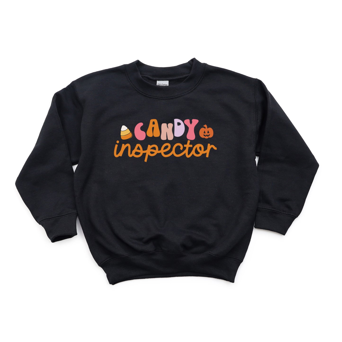 Candy Inspector Colorful | Youth Graphic Sweatshirt