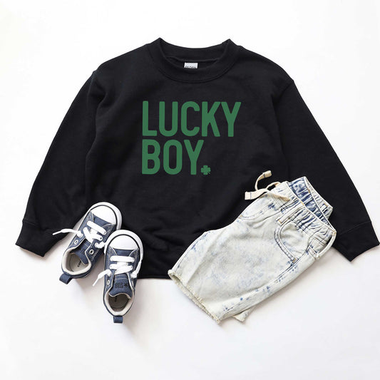 Lucky Boy Bold | Youth Sweatshirt