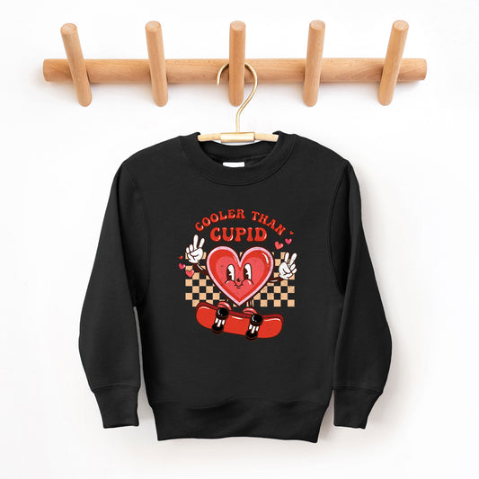 Cuter Than Cupid Skater | Youth Sweatshirt