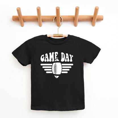 Football Game Day Stripes | Youth Graphic Short Sleeve Tee