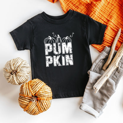 Pumpkin Distressed | Toddler Graphic Short Sleeve Tee