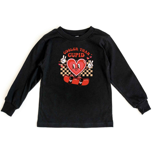 Cooler Than Cupid Skater | Youth Long Sleeve Tee