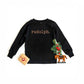 Rudolph Puff Print | Toddler Graphic Long Sleeve Tee