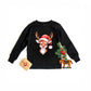 Cute Reindeer Head | Toddler Graphic Long Sleeve Tee