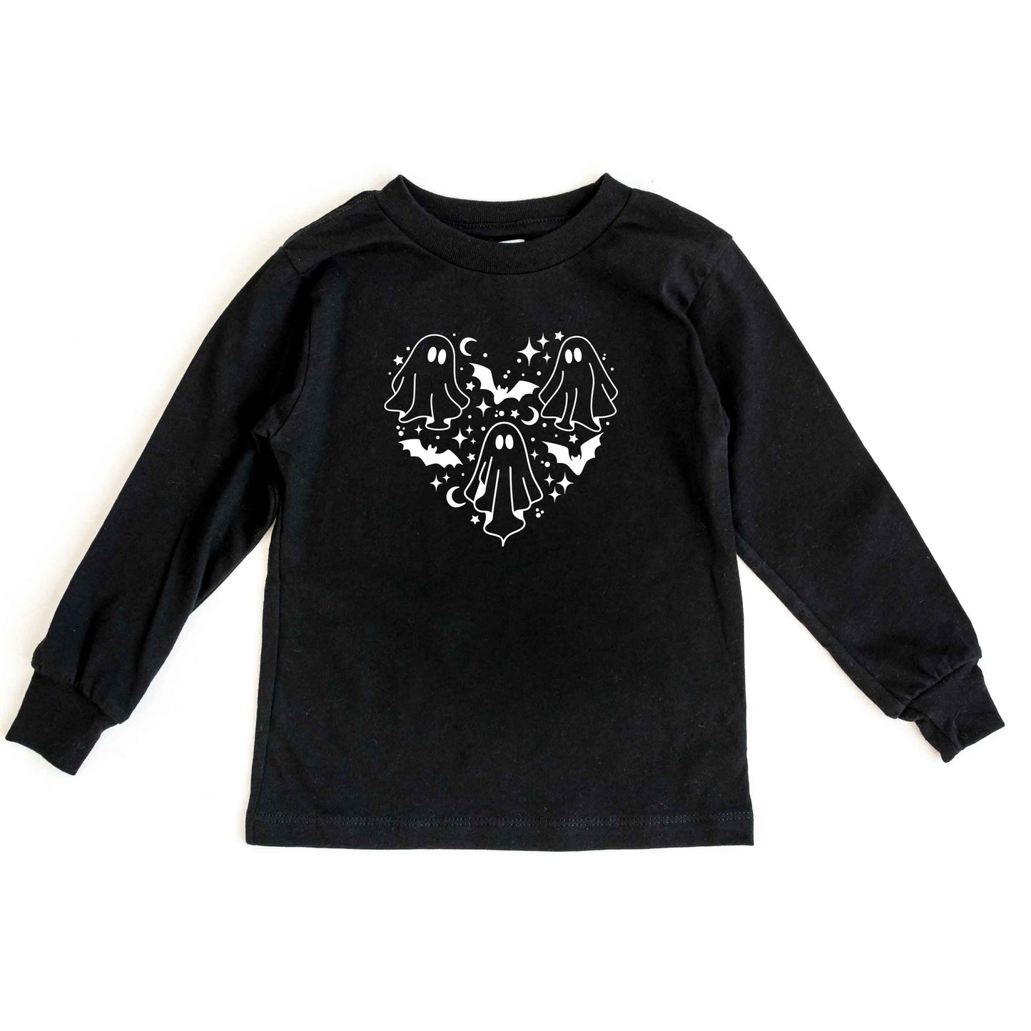 Ghosts Heart | Youth Graphic Long Sleeve Tee