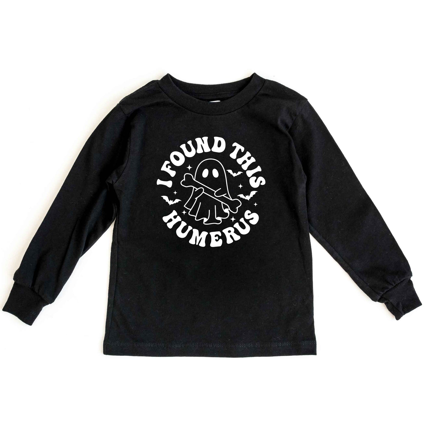 I Found This Humerus | Youth Graphic Long Sleeve Tee