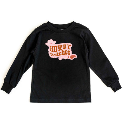 Howdy Witches | Youth Graphic Long Sleeve Tee