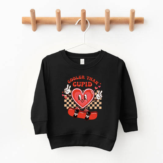 Cuter Than Cupid Skater | Toddler Sweatshirt