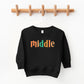 Middle Colorful | Toddler Graphic Sweatshirt