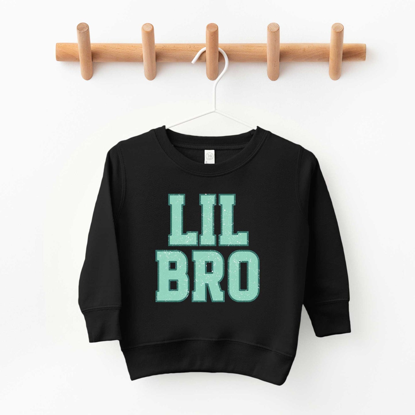 Lil Bro Distressed | Toddler Sweatshirt