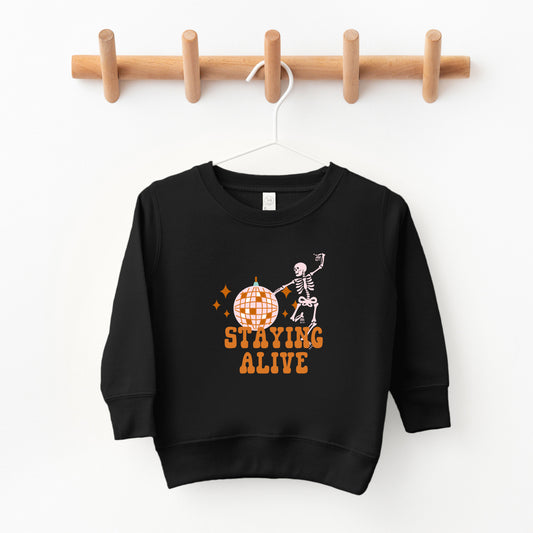 Staying Alive | Toddler Graphic Sweatshirt