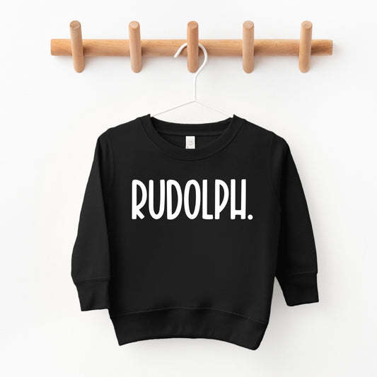 Rudolph Bold | Toddler Graphic Sweatshirt