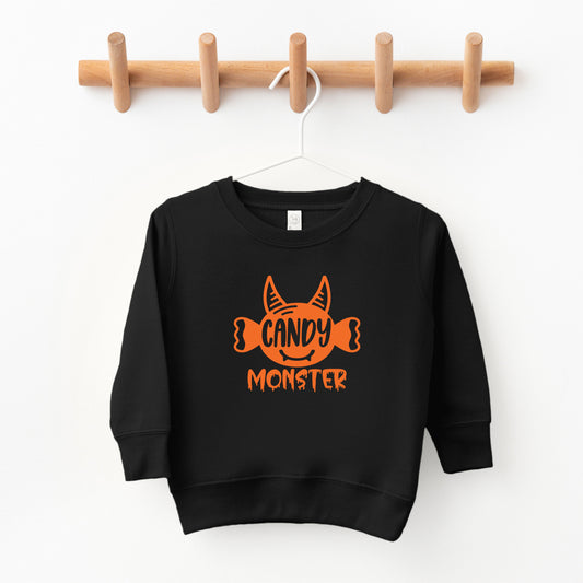 Candy Monster Horns | Toddler Graphic Sweatshirt