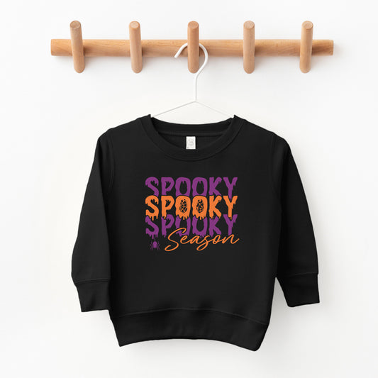 Spooky Season Spider | Toddler Graphic Sweatshirt