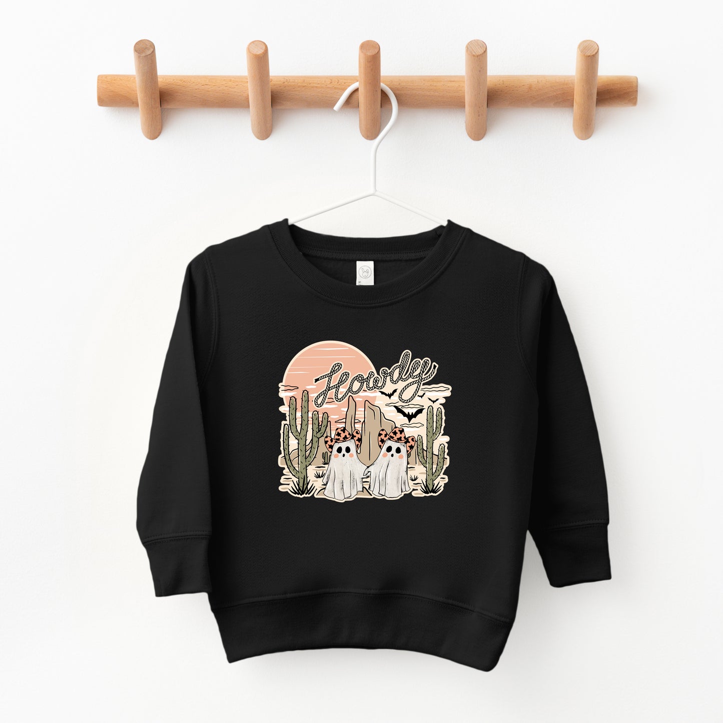 Howdy Ghosties | Toddler Graphic Sweatshirt