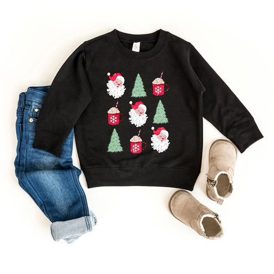 Tree And Mug Collage | Toddler Graphic Sweatshirt