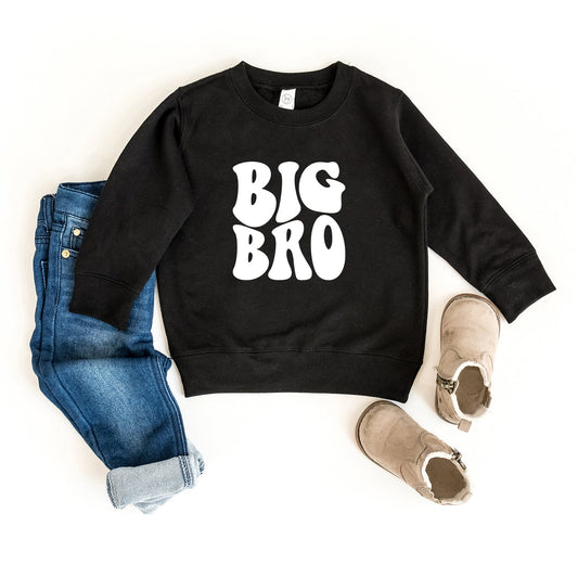 Big Bro Wavy | Toddler Graphic Sweatshirt