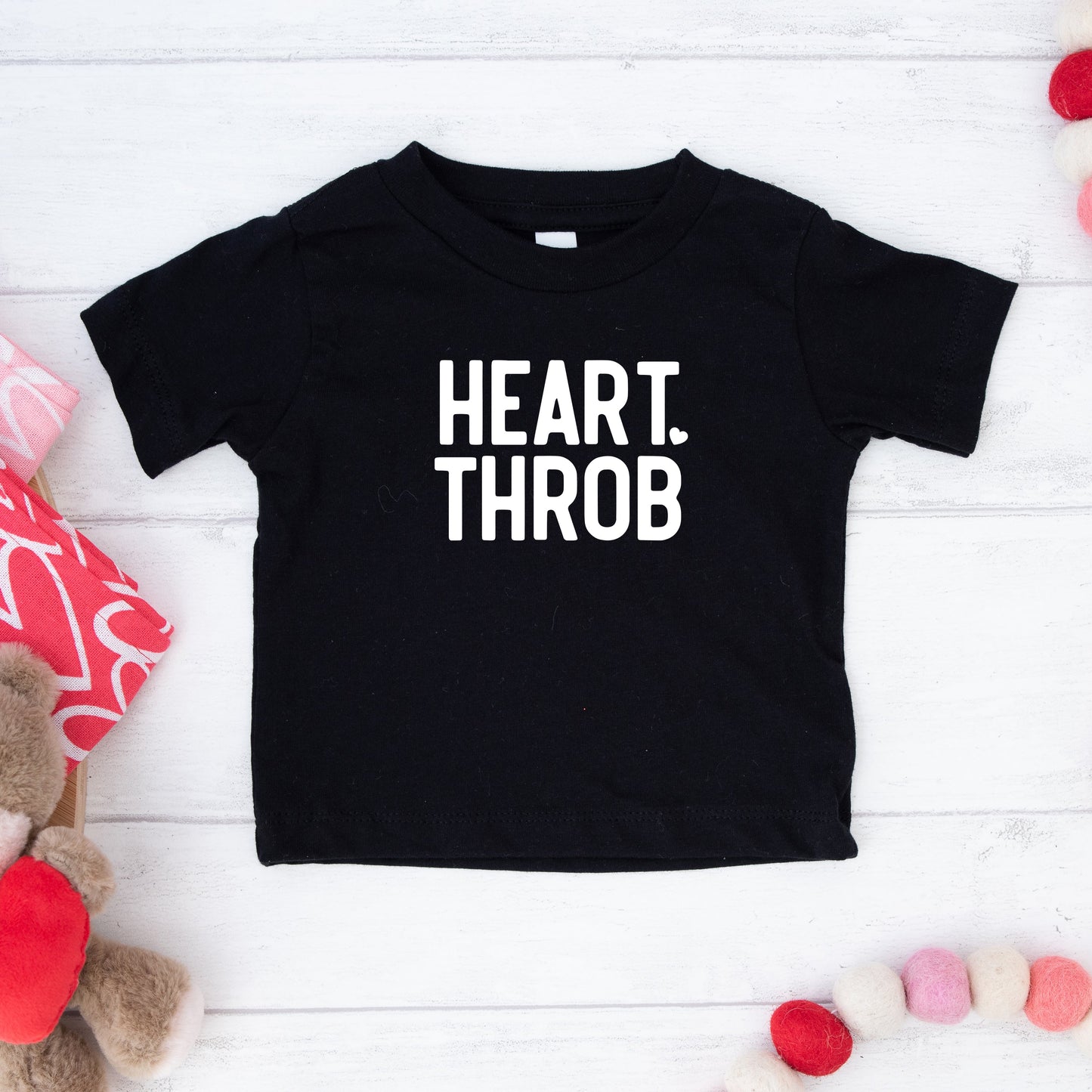 Heart Throb Small Heart | Youth Graphic Short Sleeve Tee