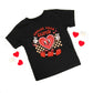 Cooler Than Cupid Skater | Toddler Graphic Short Sleeve Tee