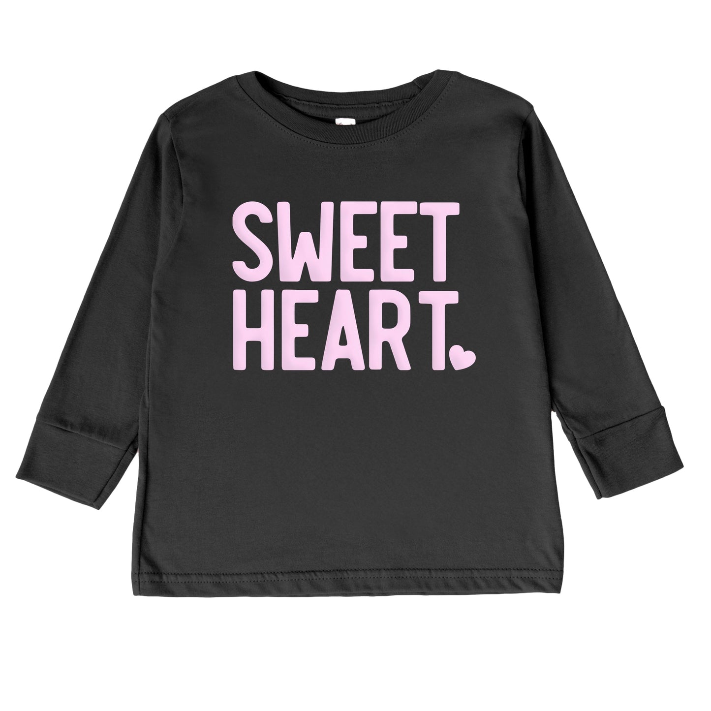 Sweetheart Puff Print | Toddler Graphic Long Sleeve Tee