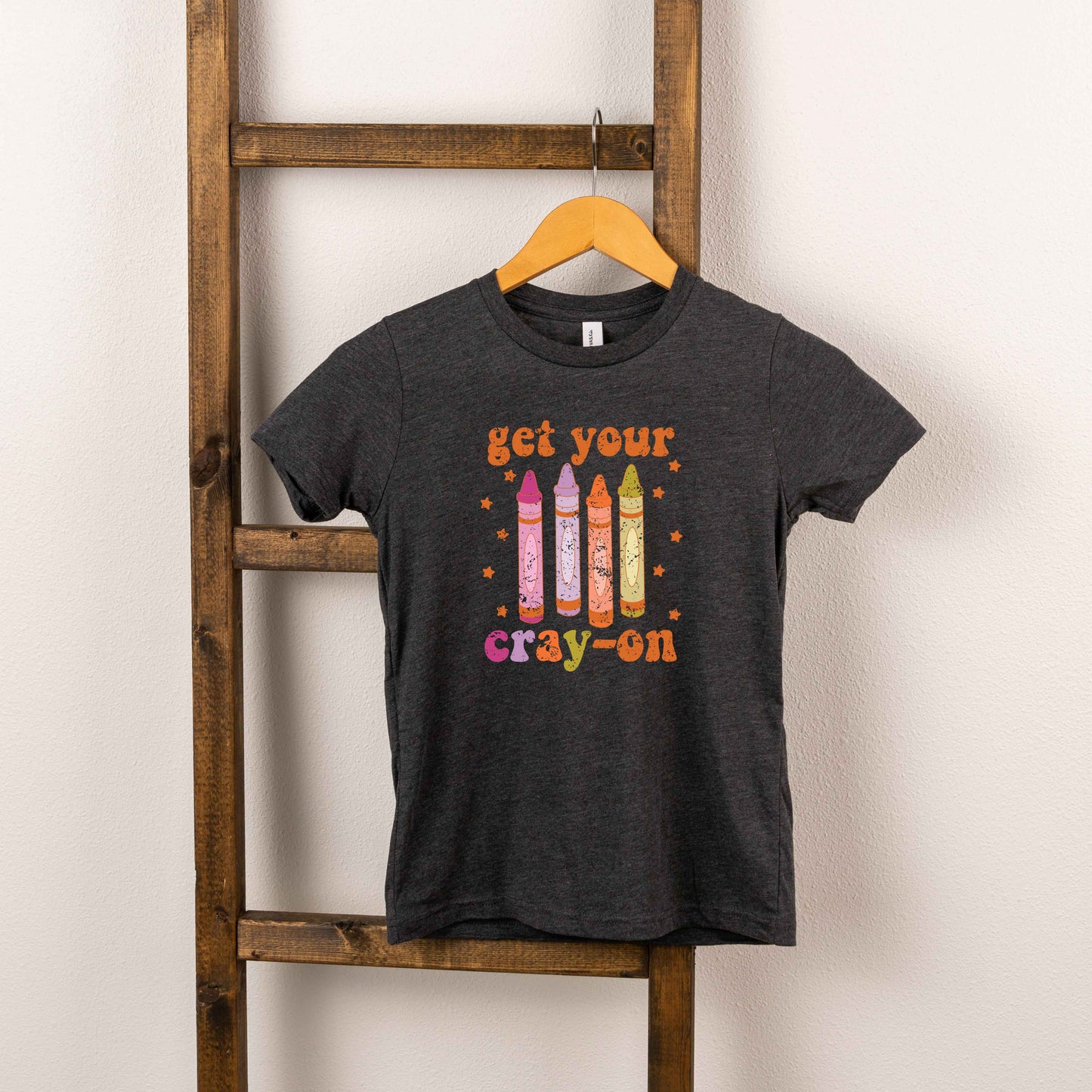 Get Your Cray-On | Toddler Short Sleeve Crew Neck