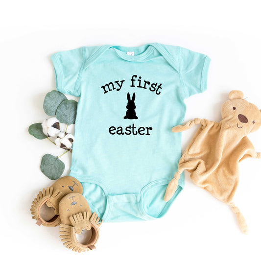Bunny First Easter | Baby Graphic Short Sleeve Onesie