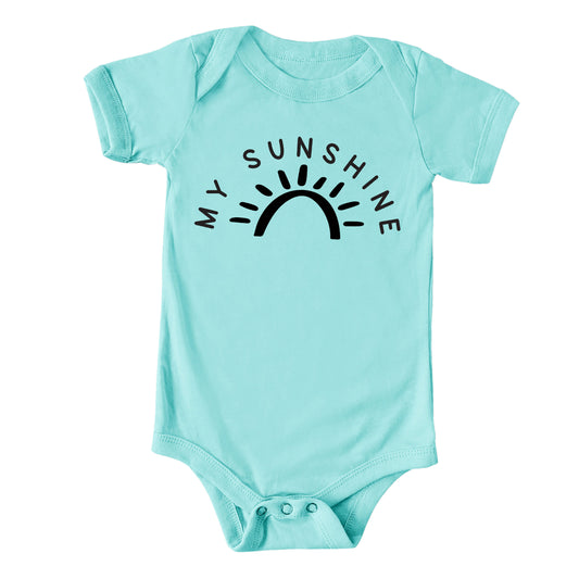 My Sunshine With Sun | Baby Graphic Short Sleeve Onesie