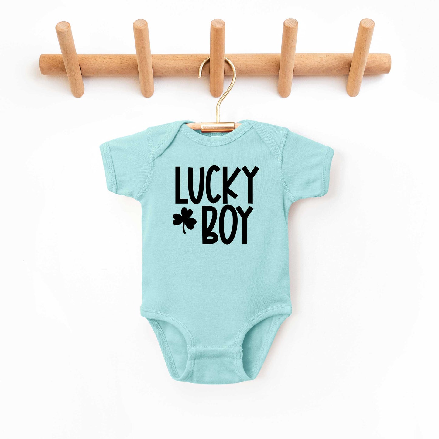 Lucky Boy | Baby Graphic Short Sleeve Onesie